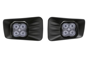 Chevrolet Silverado HD Fog Lights - Diode Dynamics - SS3 LED, Dual-Color, Selectable White and Yellow - `07-`20